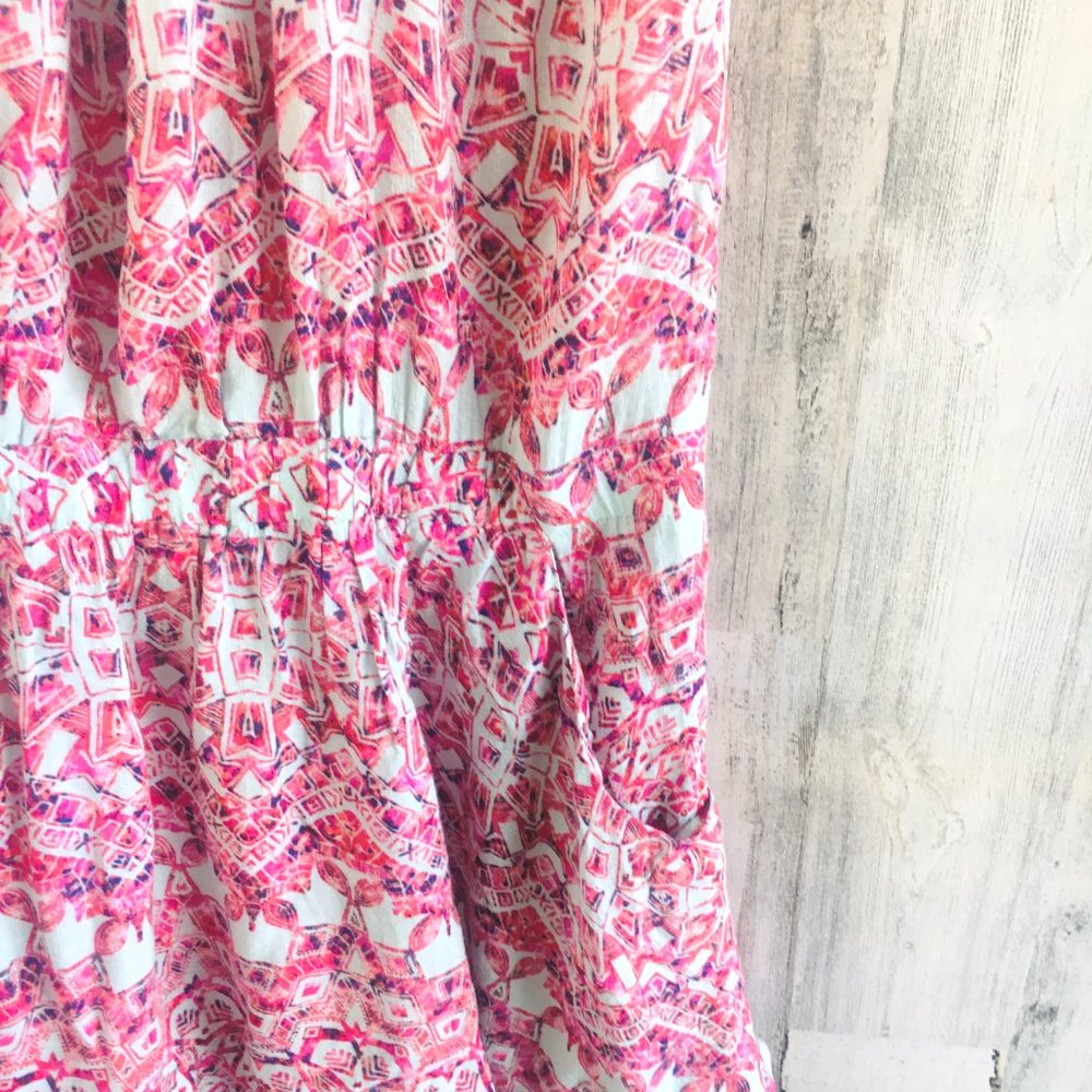 Free People Simone Tribal Print Dropwaist Dress - Picture 6 of 15